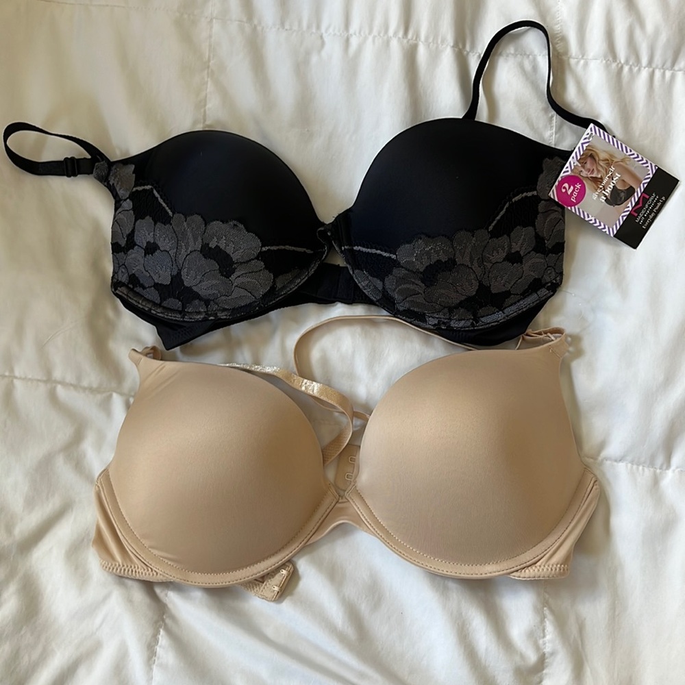 Maidenform Everyday Push-up bras. Size 36D.